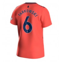 Billiga Everton James Tarkowski #6 Borta fotbollskläder 2023-24 Kortärmad